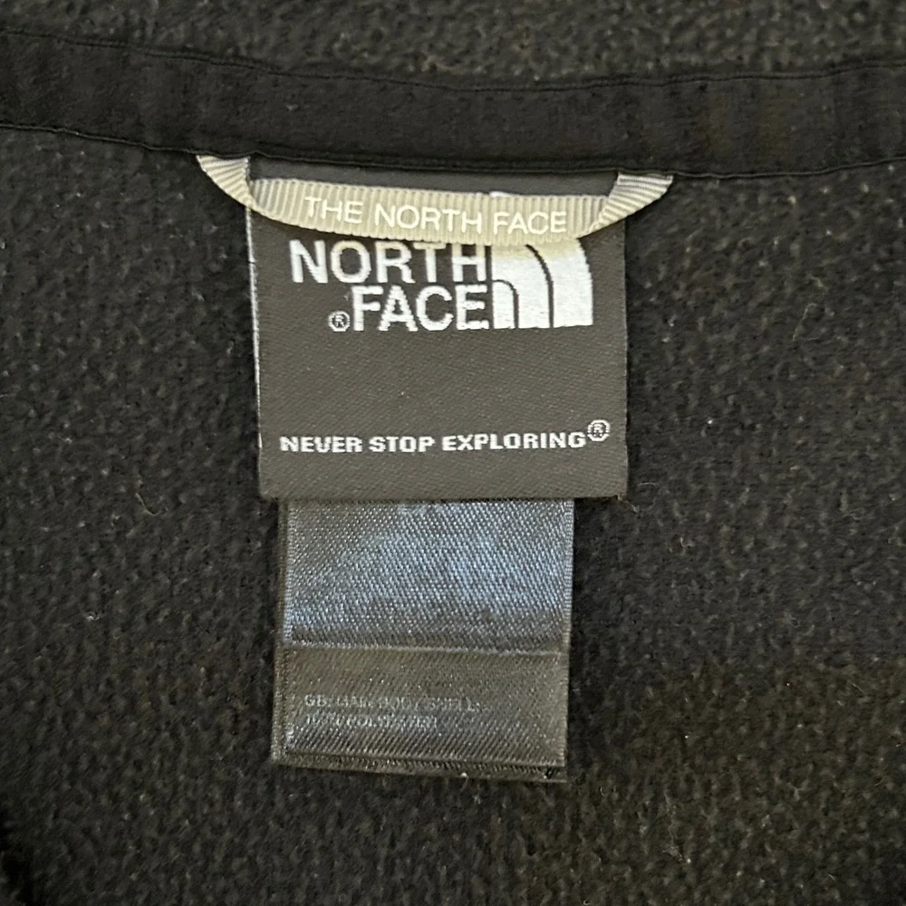 The North Face Men's L Black Glacier 1/4 Zip Fleece Pullover Jacket Large